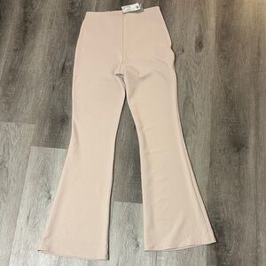H&M cream Flared Trousers (never been worn)